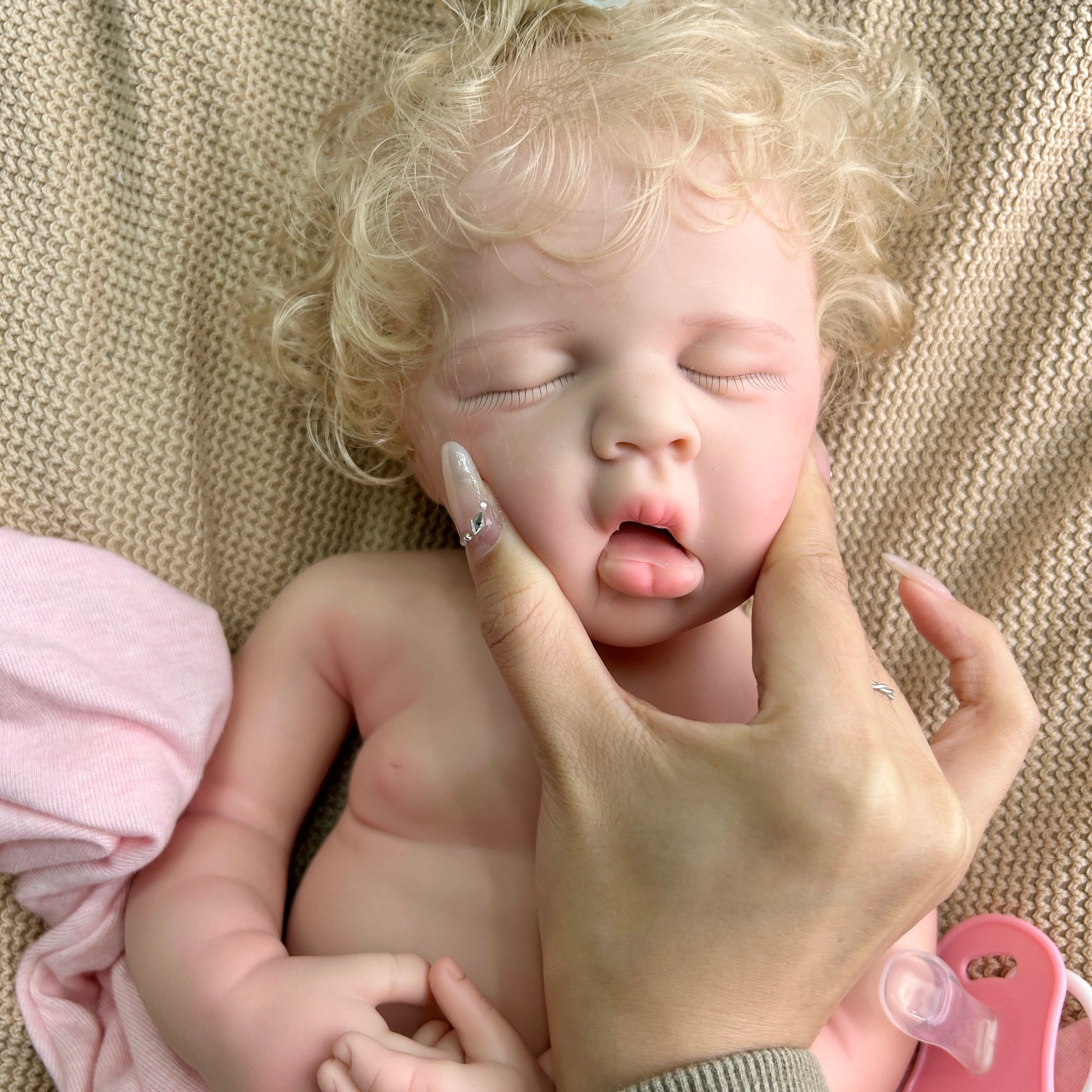 🍼Bebé Reborn Niño Dormidito – 50 cm | Realismo Premium