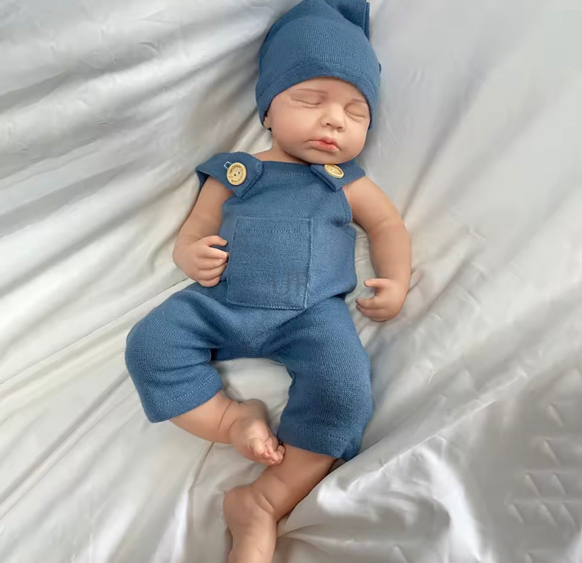 🍼Bebé Reborn Premium – 50 cm | Niña o Niño Dormidito de Realismo Superior