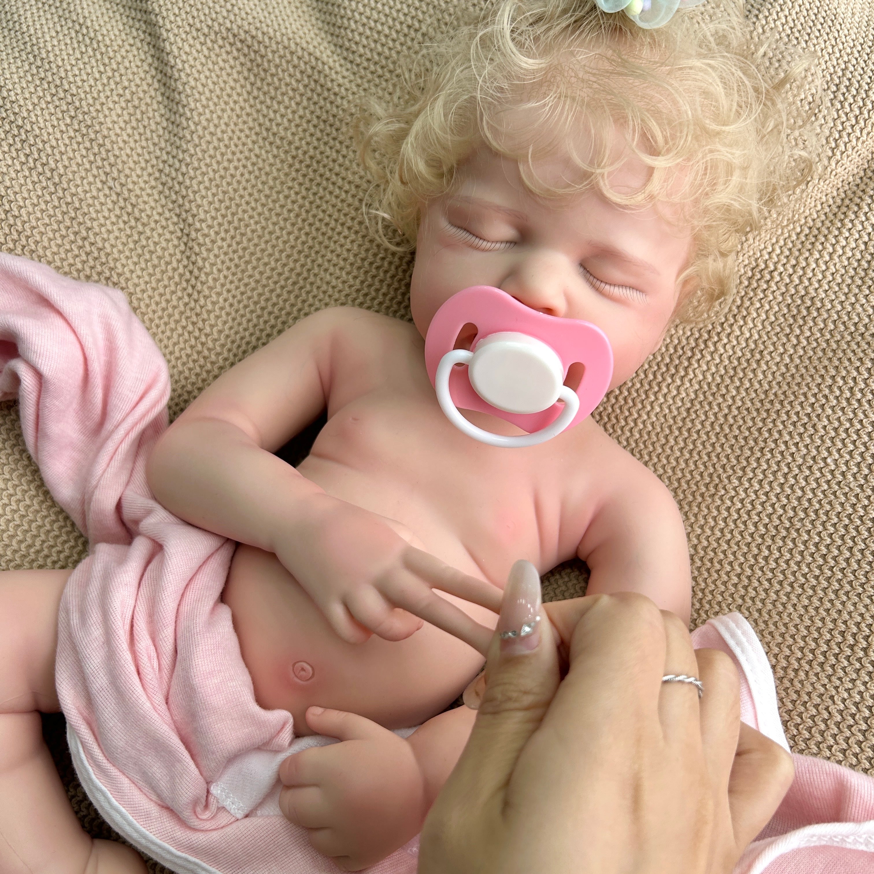 🍼Bebé Reborn Niño Dormidito – 50 cm | Realismo Premium