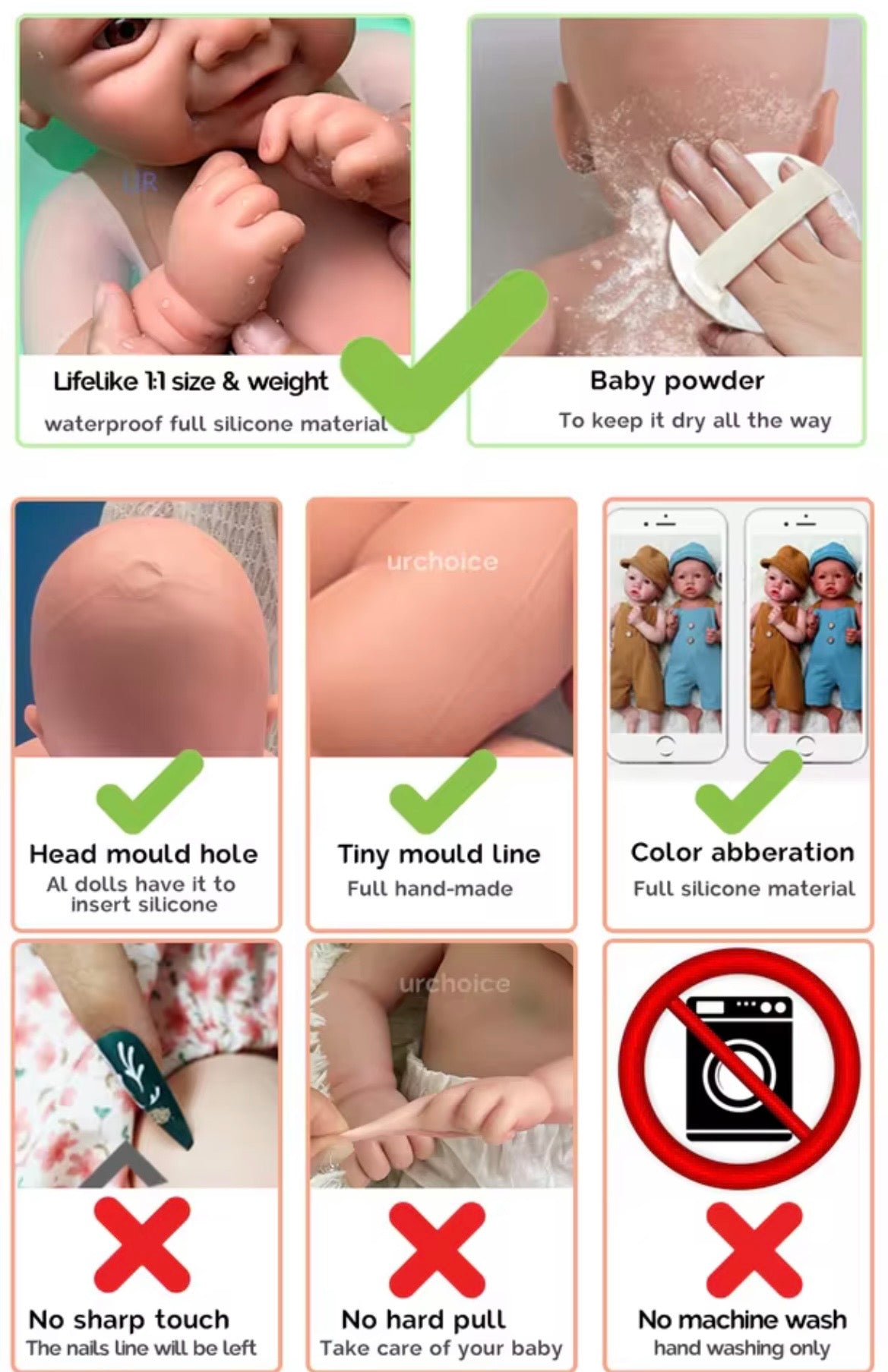 🍼Bebé Reborn Niño Dormidito – 50 cm | Realismo Premium