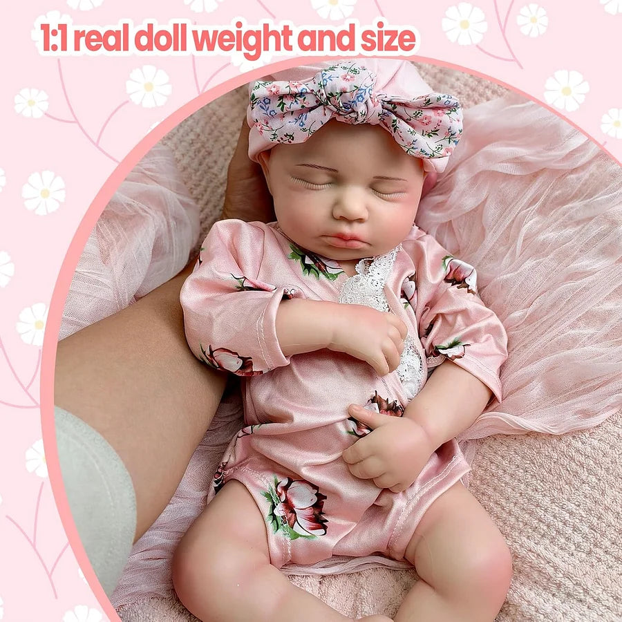 Muñeca de silicona de 20" Reborn Girl (50cm)