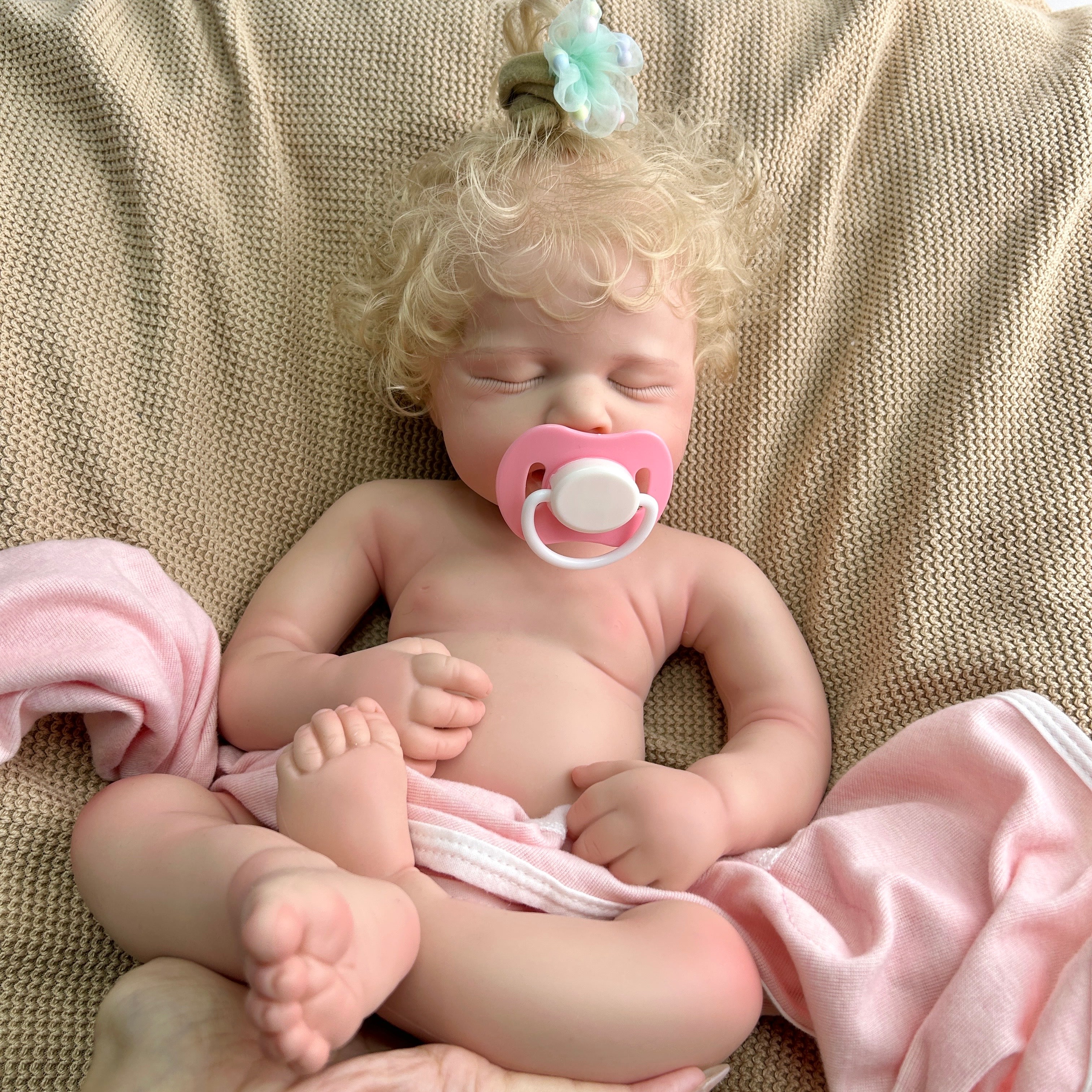 🍼Bebé Reborn Niño Dormidito – 50 cm | Realismo Premium
