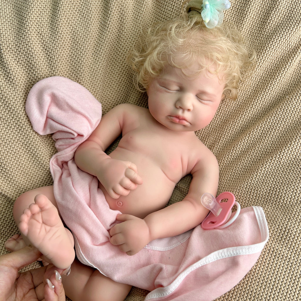 🍼Bebé Reborn Niño Dormidito – 50 cm | Realismo Premium