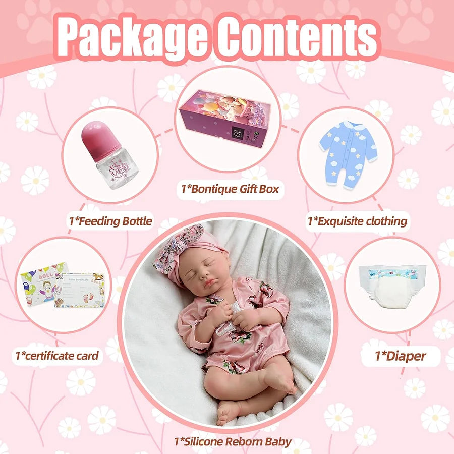 Muñeca de silicona de 20" Reborn Girl (50cm)