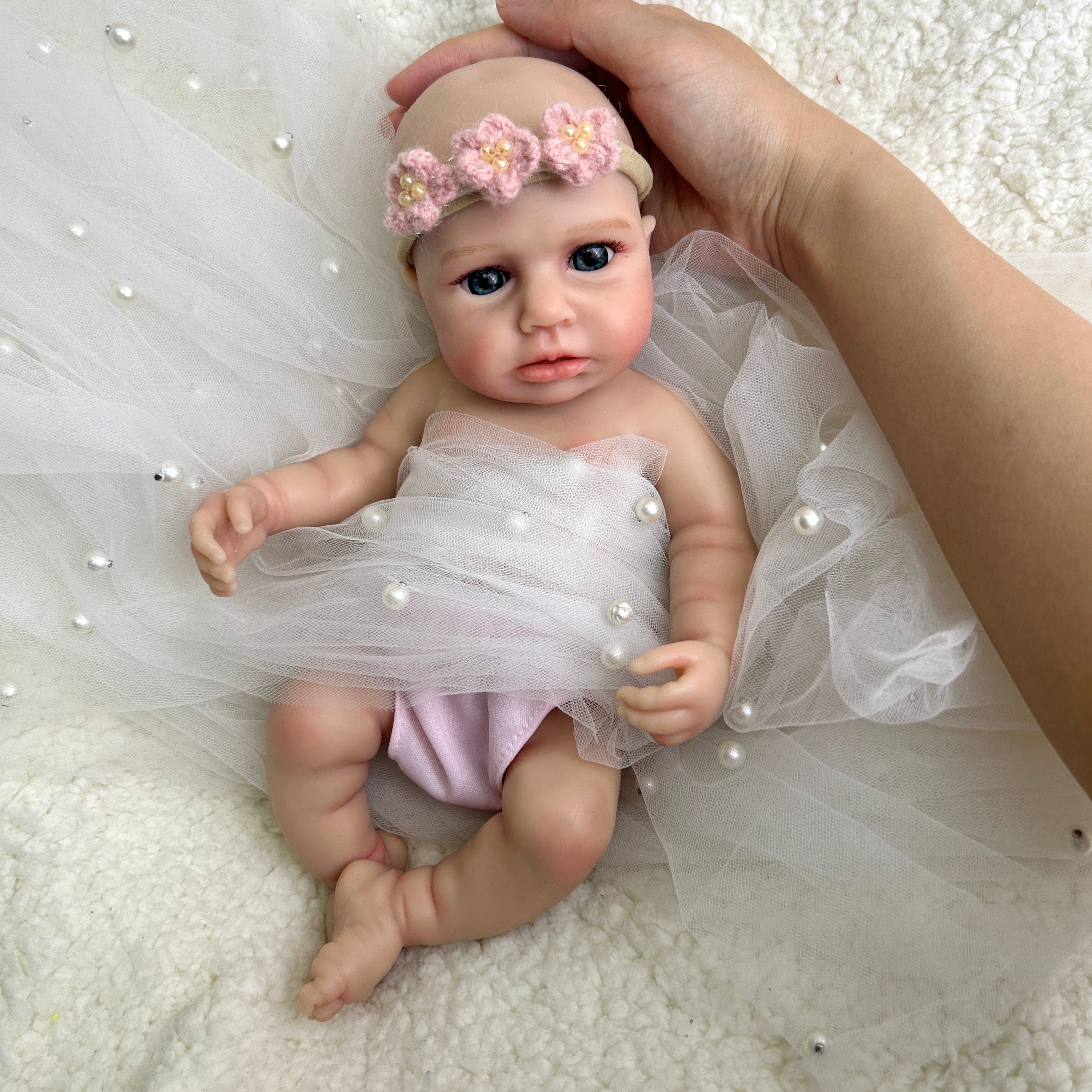 🍼Bebé Reborn 30 cm – Silicona Realista | Chupete Real | 2 Tonos de Piel