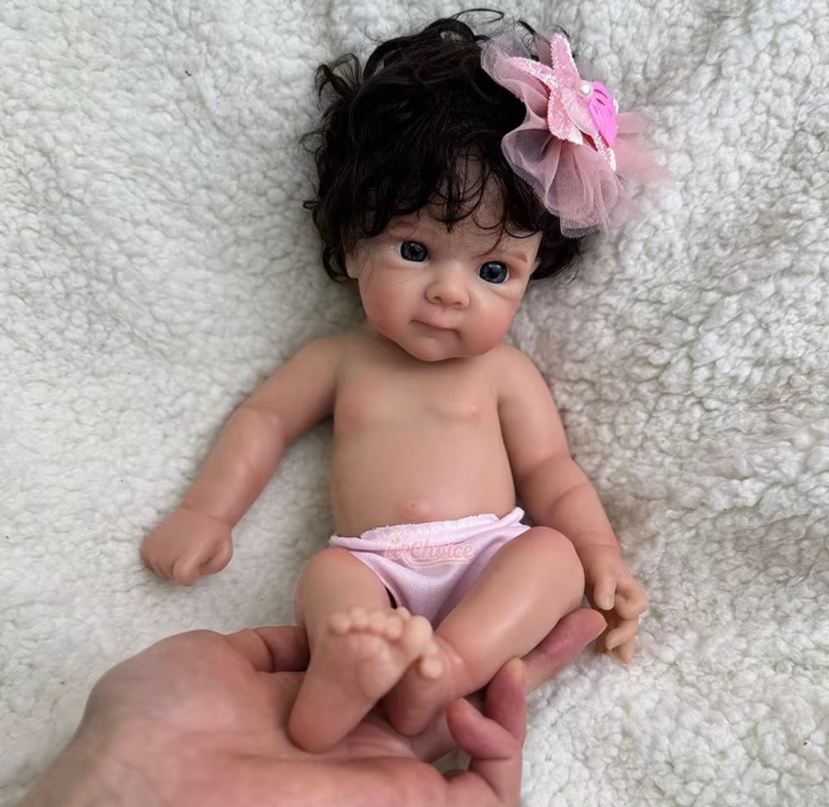 🍼Muñeca Reborn Bebé Niña de Silicona 30 cm – Realista, Hecha a Mano, Edición Coleccionable