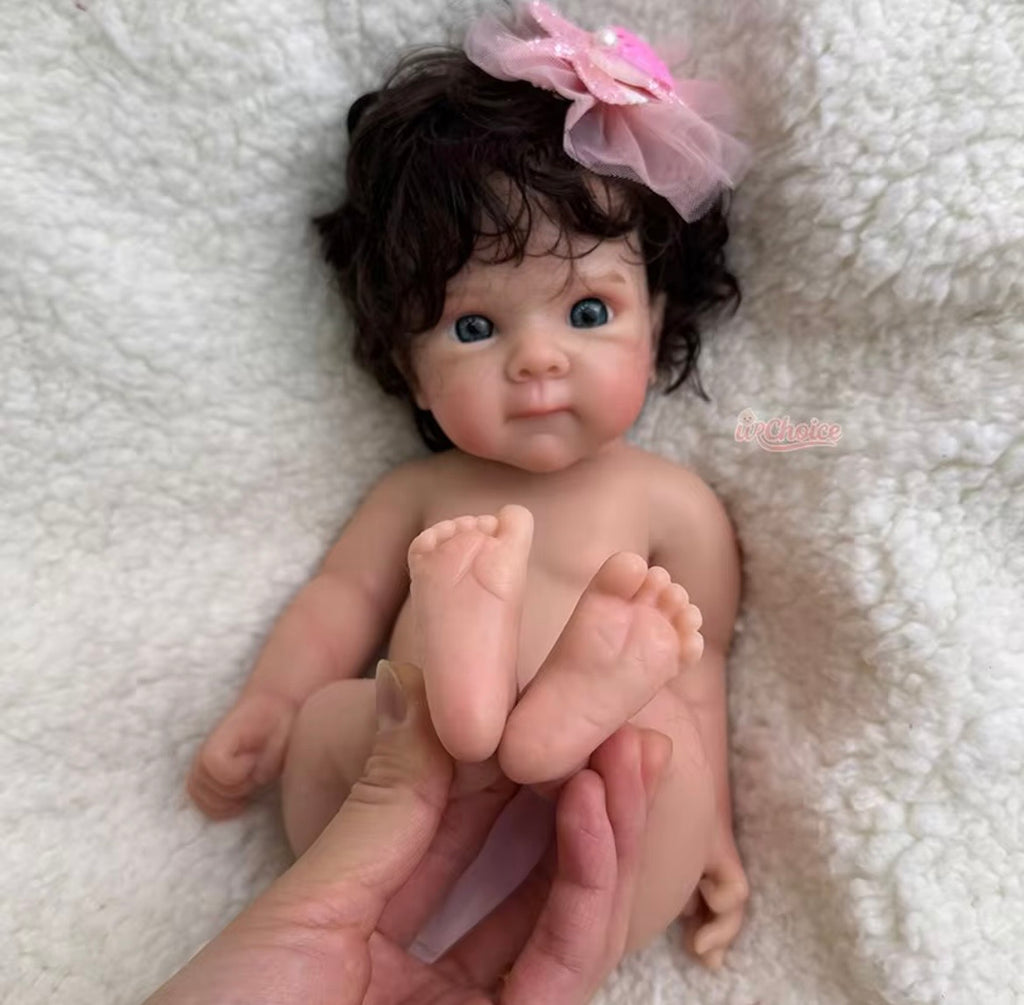 🍼Muñeca Reborn Bebé Niña de Silicona 30 cm – Realista, Hecha a Mano, Edición Coleccionable
