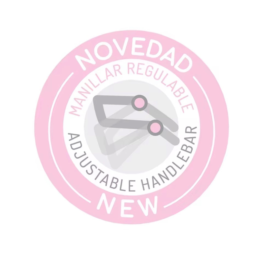 Coche de Muñeca Reborn Plegable con Sombrilla y Bolso – 48 cm