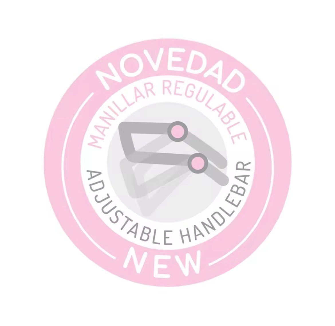 Coche de Muñeca Reborn Plegable con Sombrilla y Bolso – 48 cm