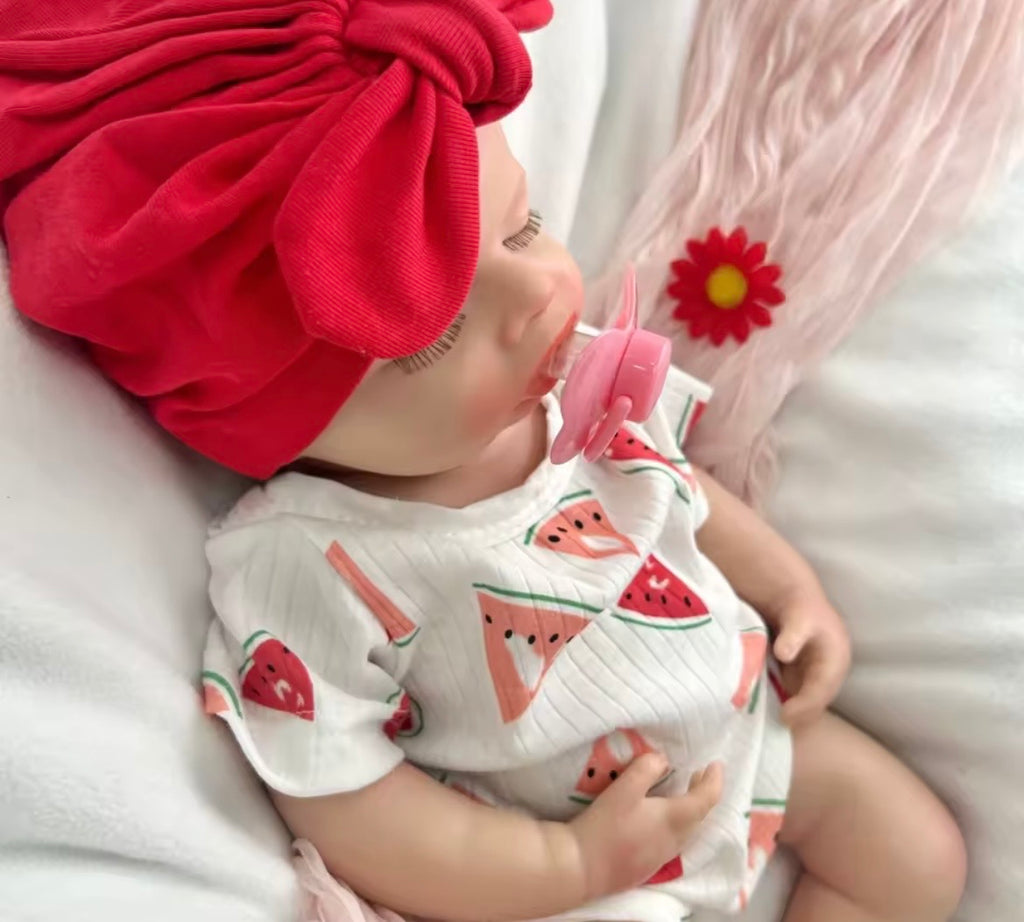 Muñeca Reborn de silicona suave, niña de 18" (46 cm)