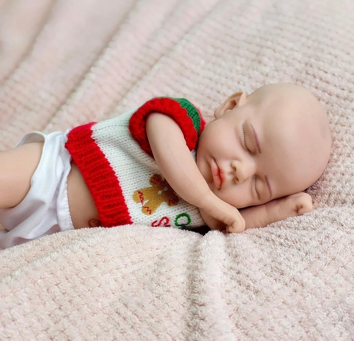 🍼Bebé Reborn de Silicona 30 cm – Niño Realista Pintado a Mano