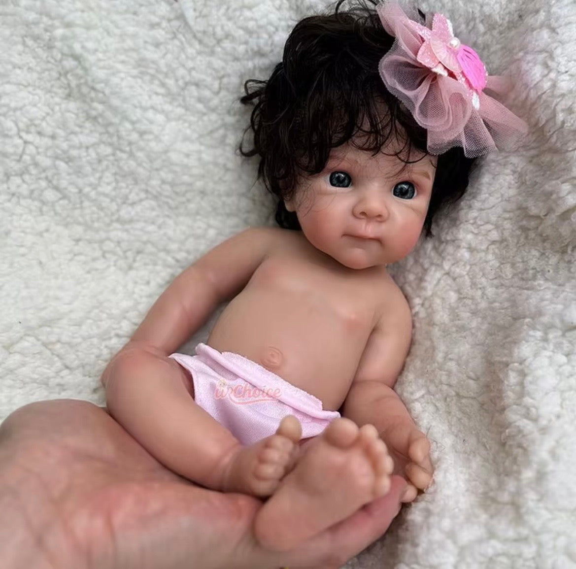 🍼Muñeca Reborn Bebé Niña de Silicona 30 cm – Realista, Hecha a Mano, Edición Coleccionable