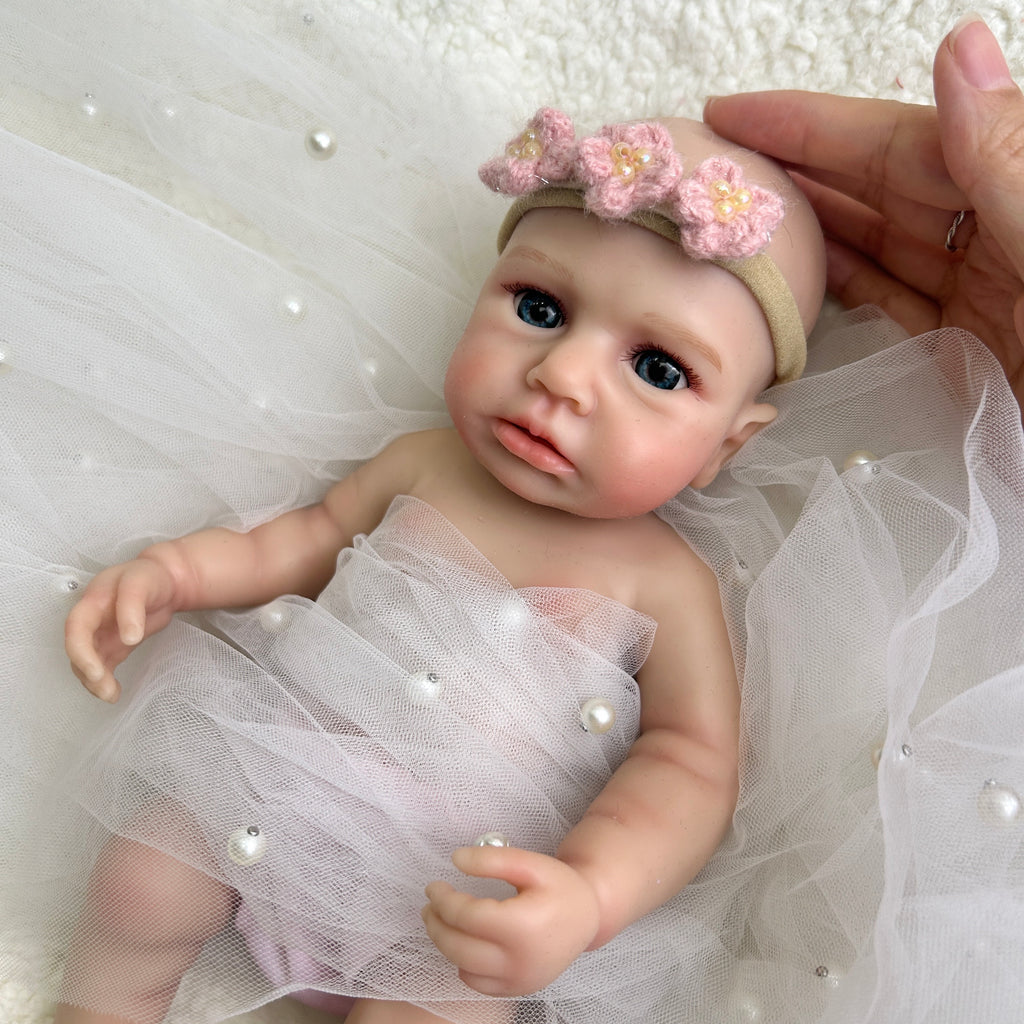 🍼Bebé Reborn 30 cm – Silicona Realista | Chupete Real | 2 Tonos de Piel