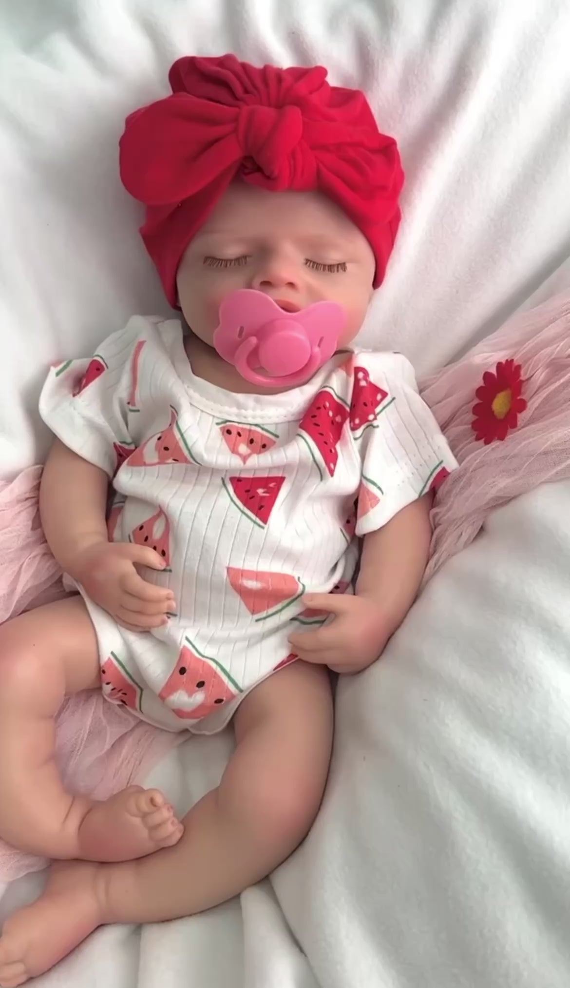 🍼Bebé Reborn de Silicona Suave – 46 cm | Niña Realista