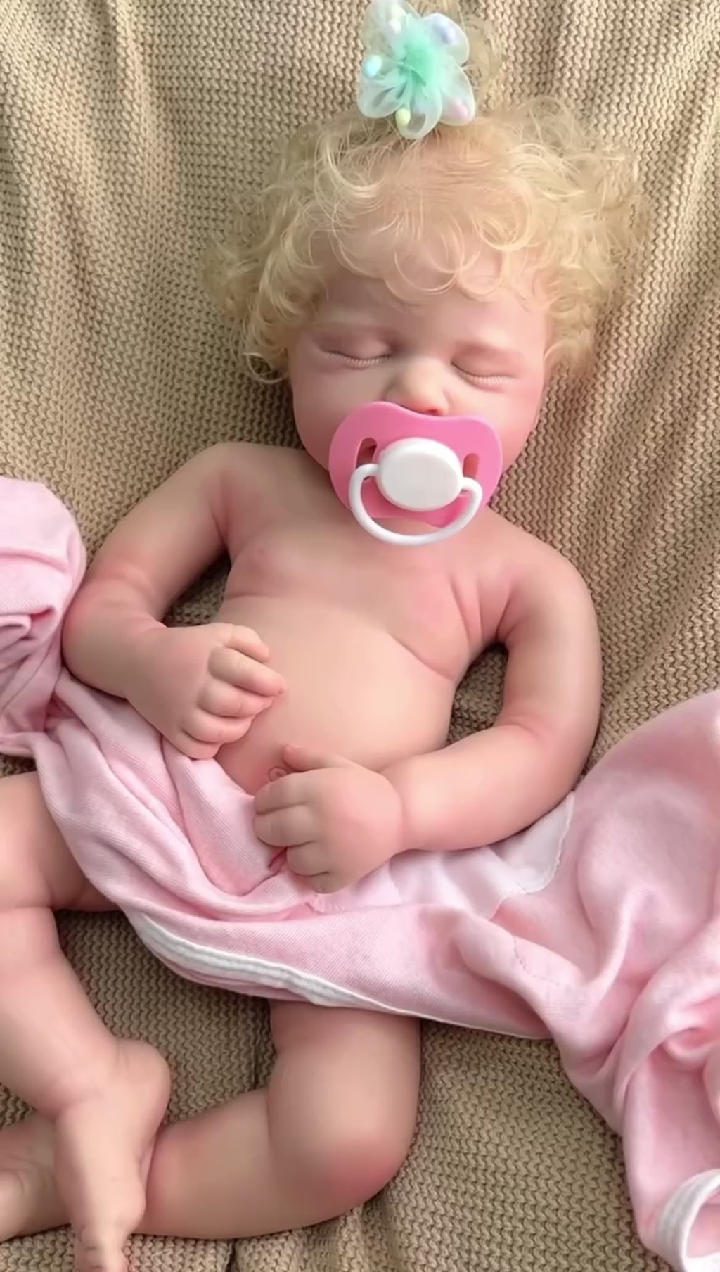 🍼Bebé Reborn Niño Dormidito – 50 cm | Realismo Premium