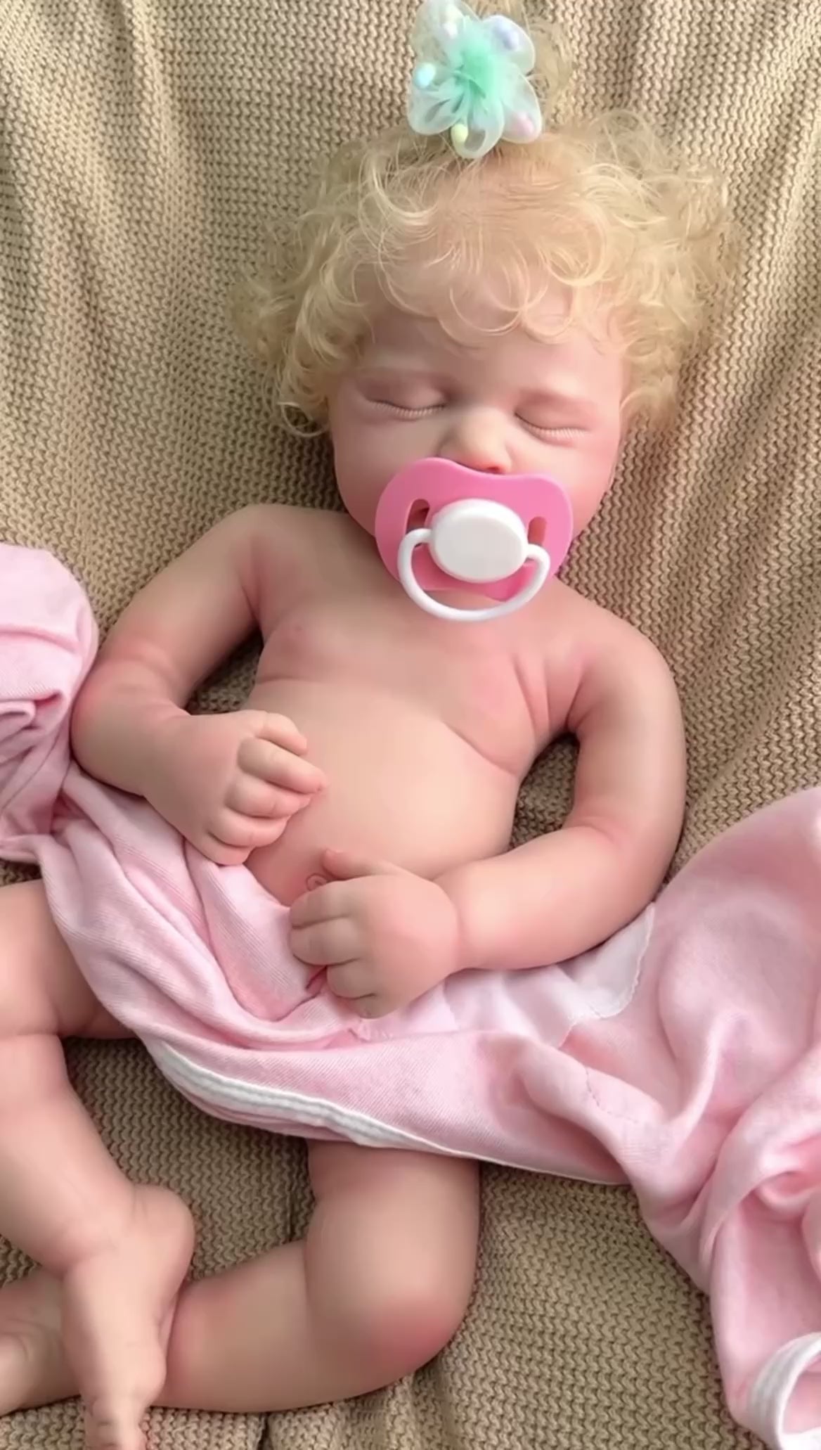 🍼Bebé Reborn Niño Dormidito – 50 cm | Realismo Premium